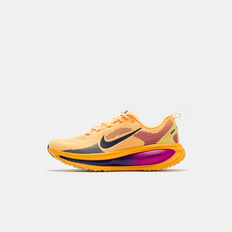 Vomero 18 Sneaker in Citron Pulse/Blue Void/Laser Orange