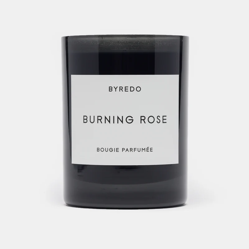 Burning Rose Fragranced Candle 240g